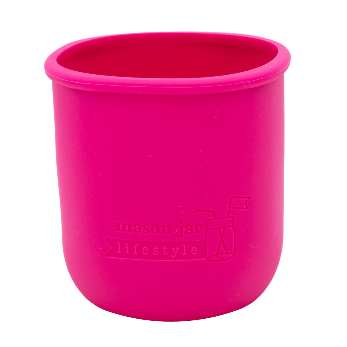 Silicone Sleeve for Regular Mouth Pint 16oz Mason Jars
