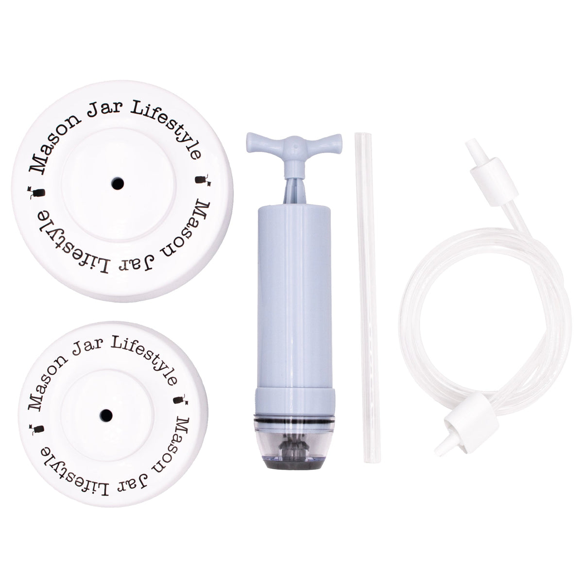 Vacuum Sealing Kit for Regular and Wide Mouth Mason Jars